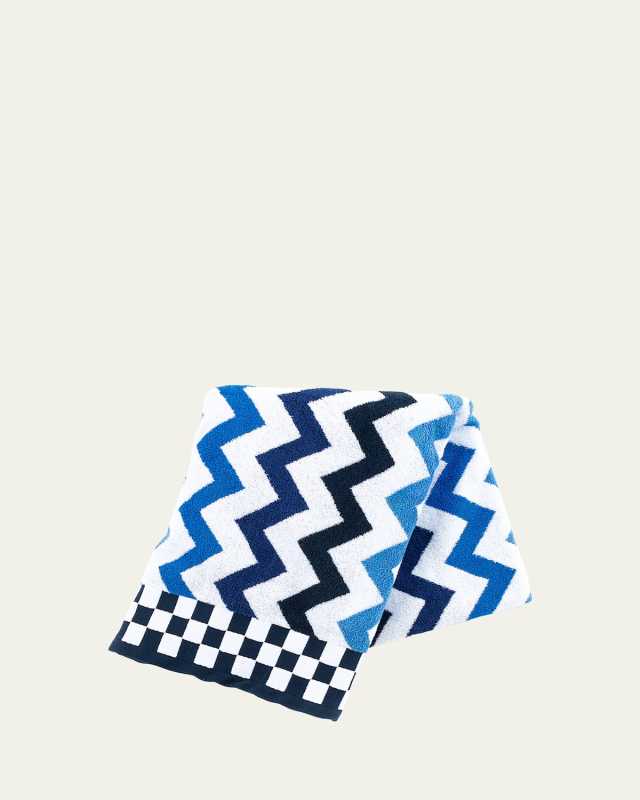 Royal Zig Zag Bath Towel